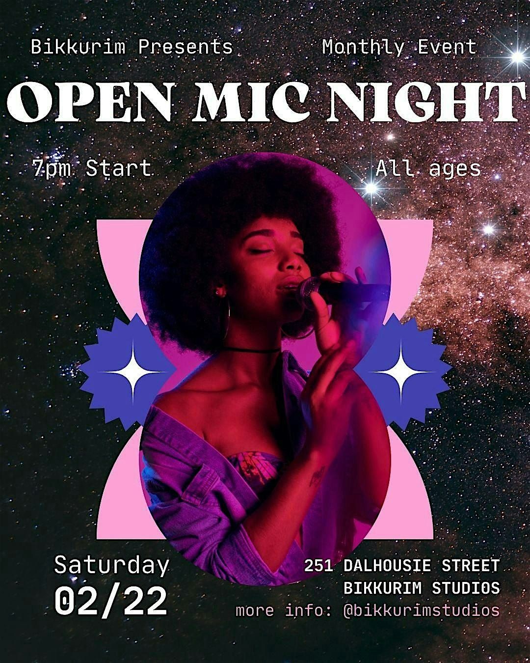 Open Mic Night @ Bikkurim Studios