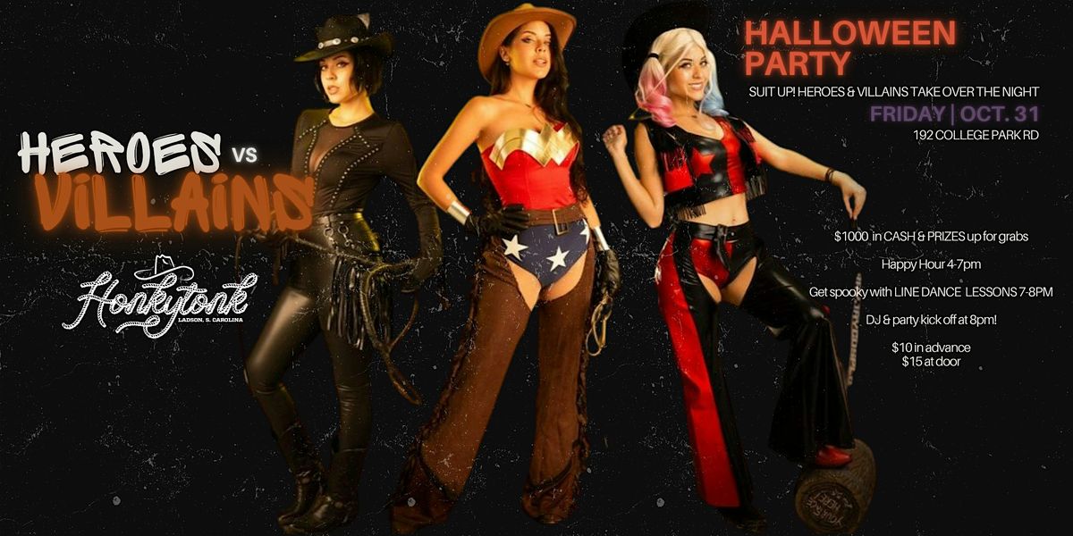 Honkytonk Saloon - Heroes vs Villains