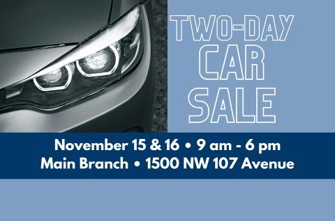 Dade County Federal Credit Union Car Sale