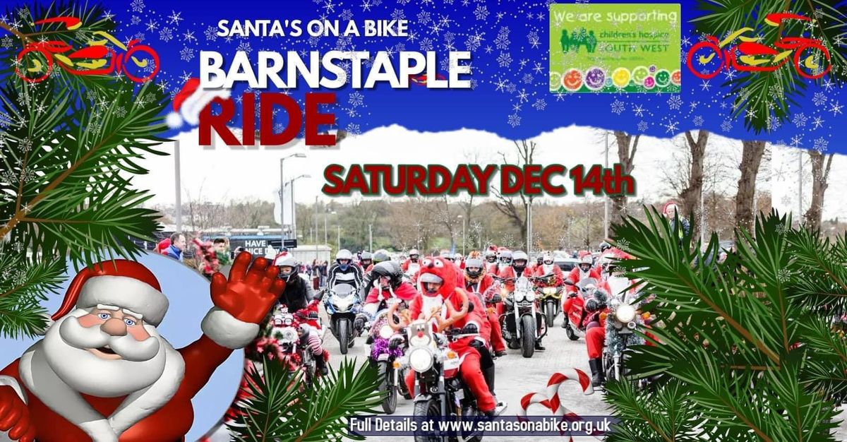 Santa\u2019s on a Bike 2024 Devon Ride to Little Bridge House