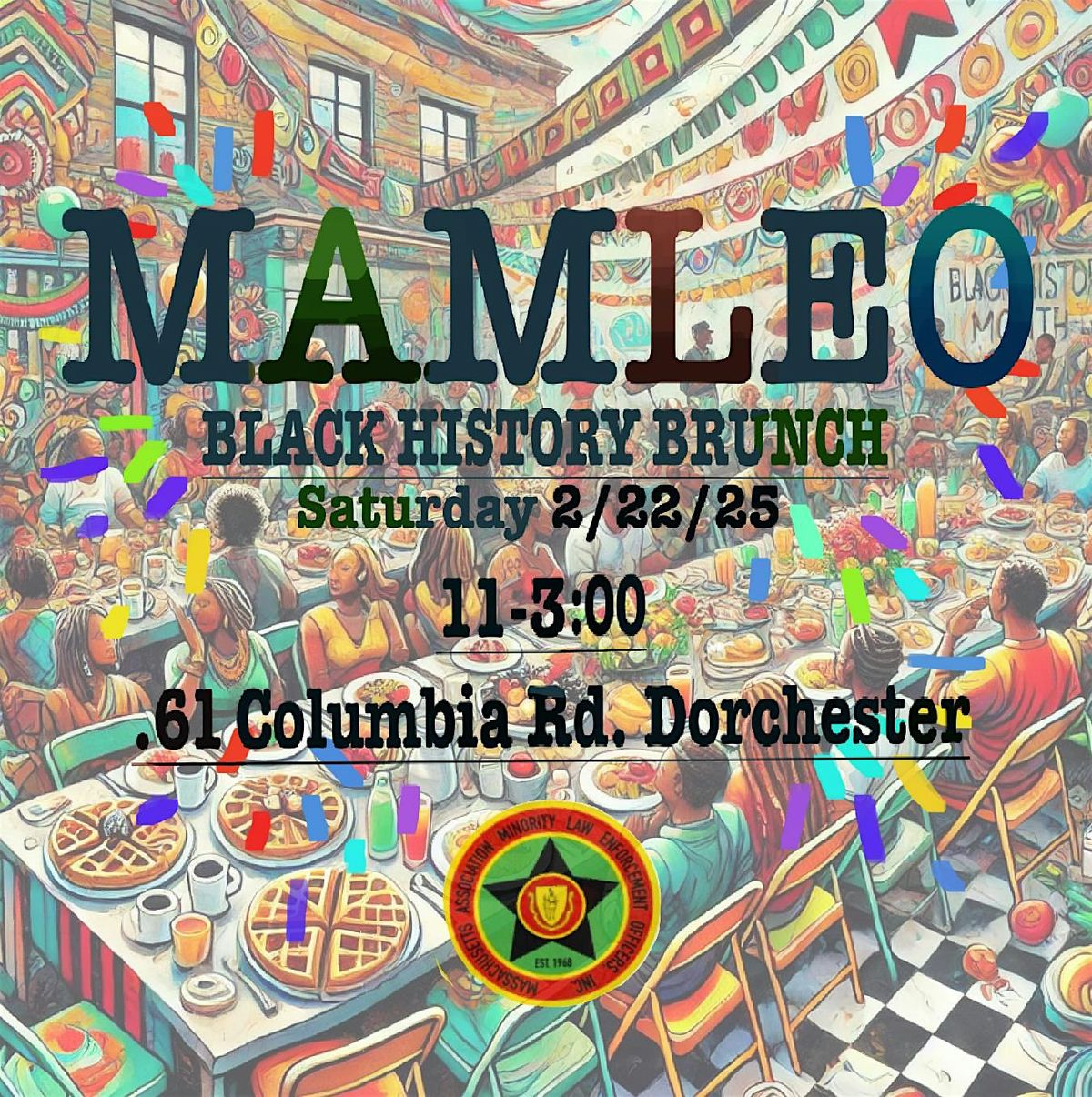 MAMLEO BLACK HISTORY BRUNCH