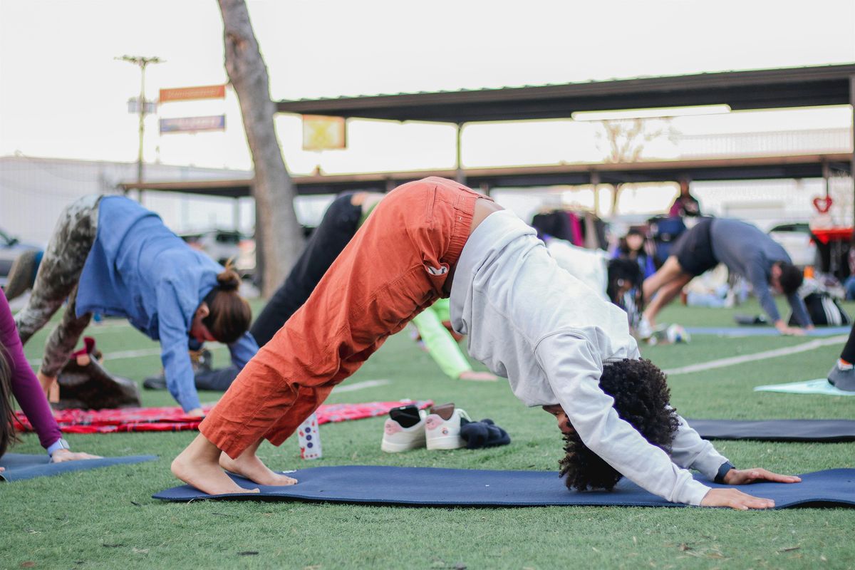 Cornbread Yoga Wellness Block Party @ Hops & Hounds