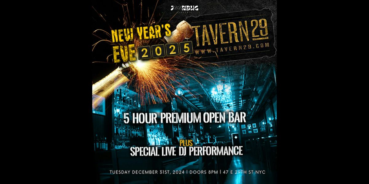 NYE 2025 at Tavern 29