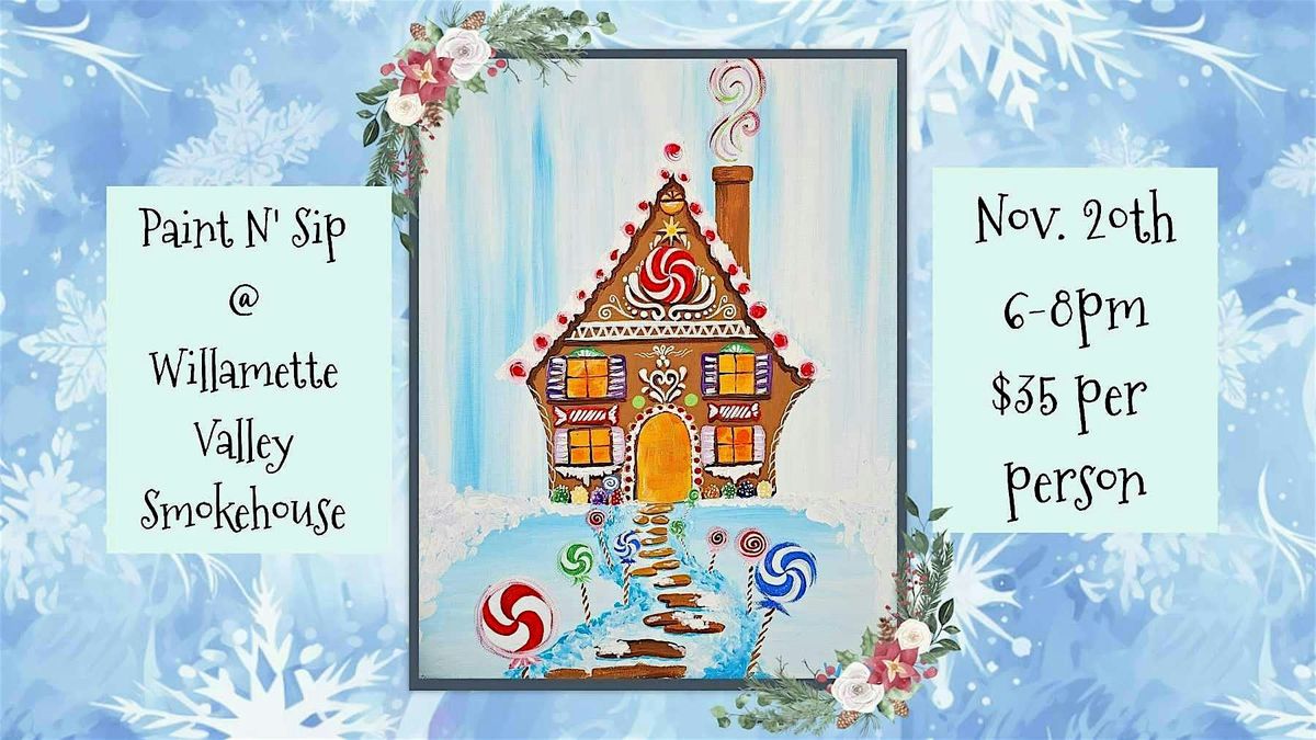 Paint N' Sip at Willamette Valley Smokehouse