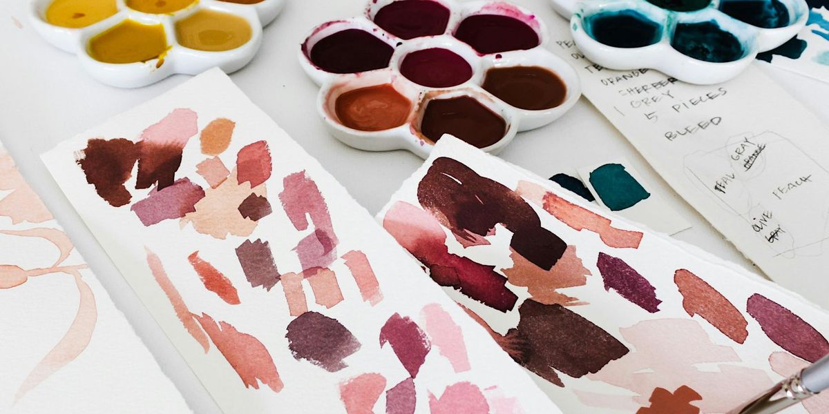 Workshop | Palette Harmony and Artful Mark-Making with Watercolor