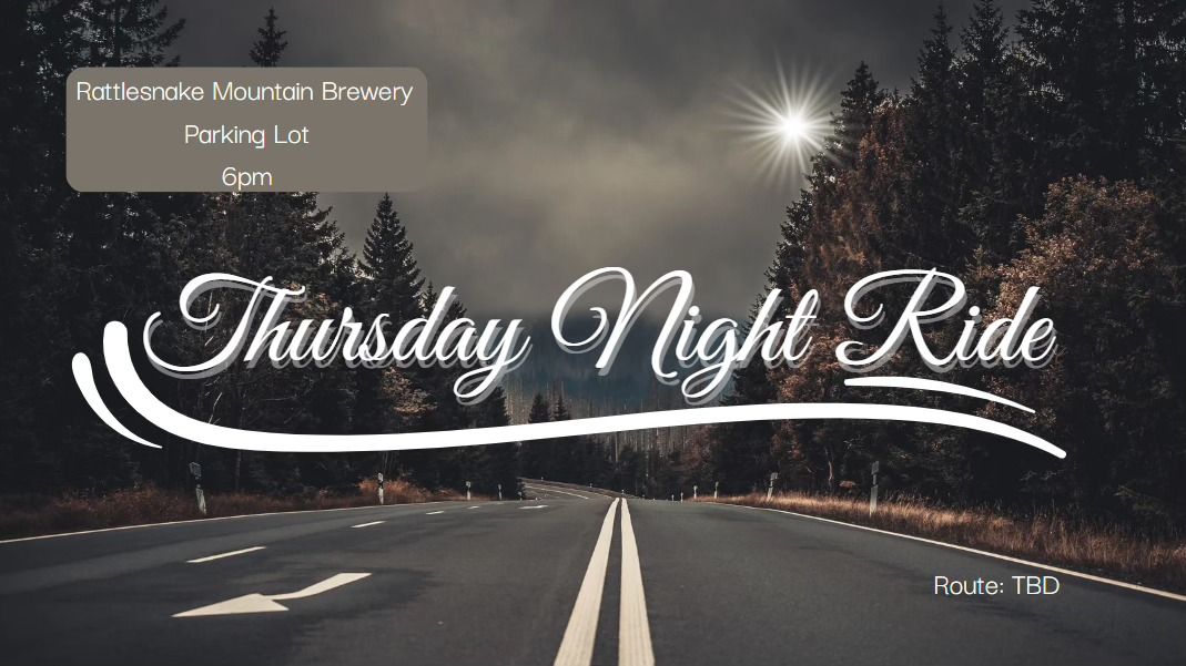 Thursday Night Ride