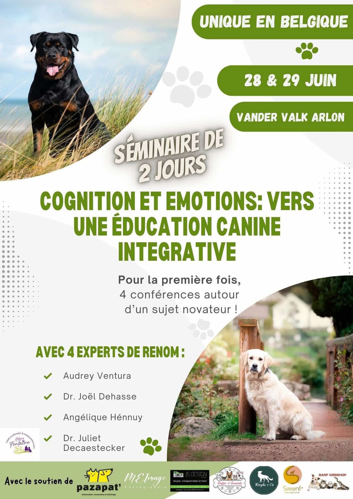 Cognition & \u00e9motions : vers une \u00e9ducation canine int\u00e9grative