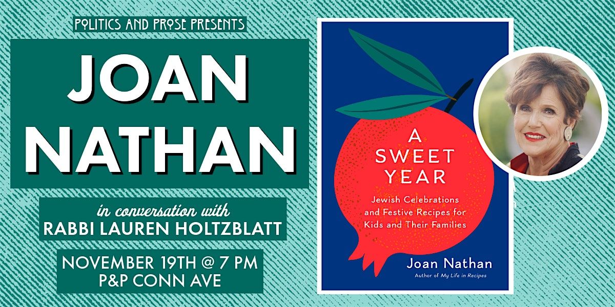 Joan Nathan - A Sweet Year - in conversation with Rabbi Lauren Holtzblatt