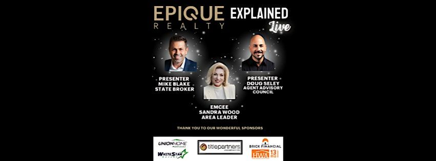 EPIQUE REALTY EXPLAINED - LIVE!