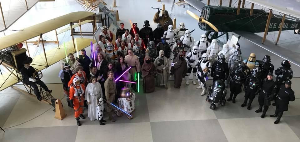 Heroes and Friends from a Galaxy Far Far Away