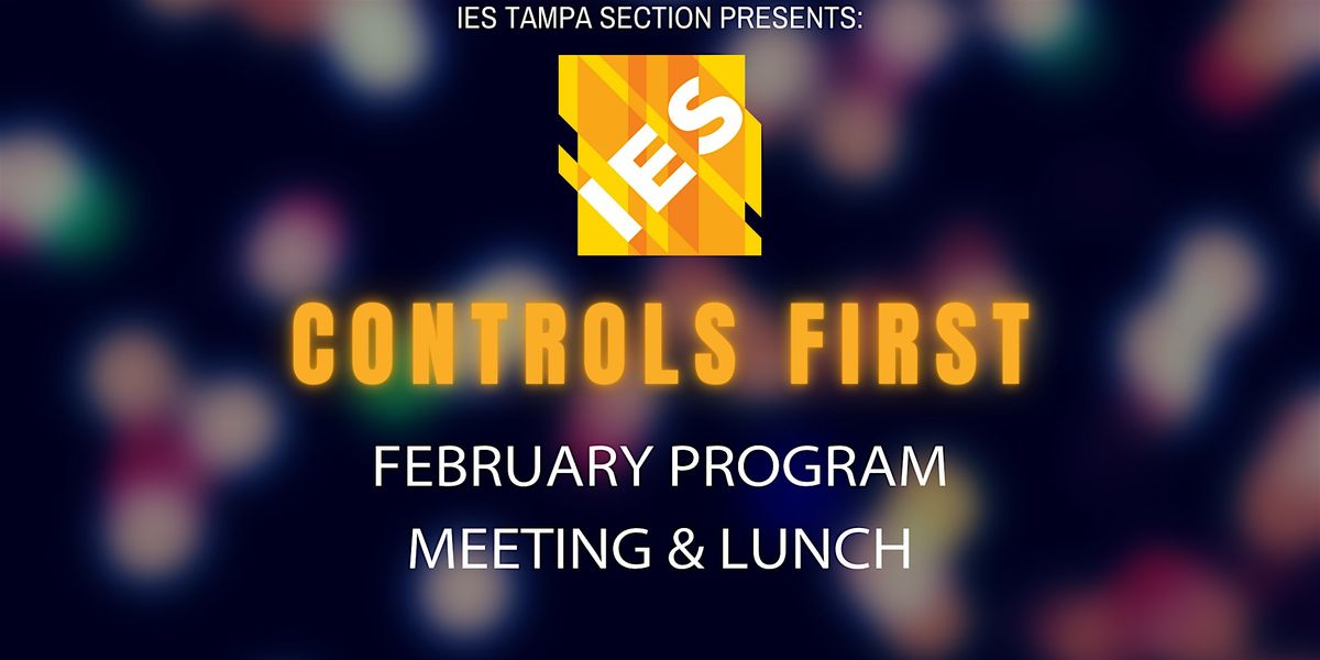 IES TPA - FEBRUARY MEETING - CONTROL'S FIRST