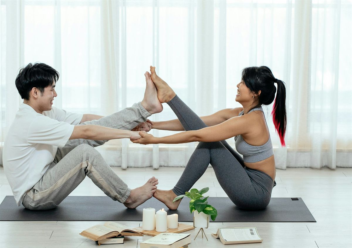 Sunset Yoga in Pairs: For Couples, Family Members and Friends!
