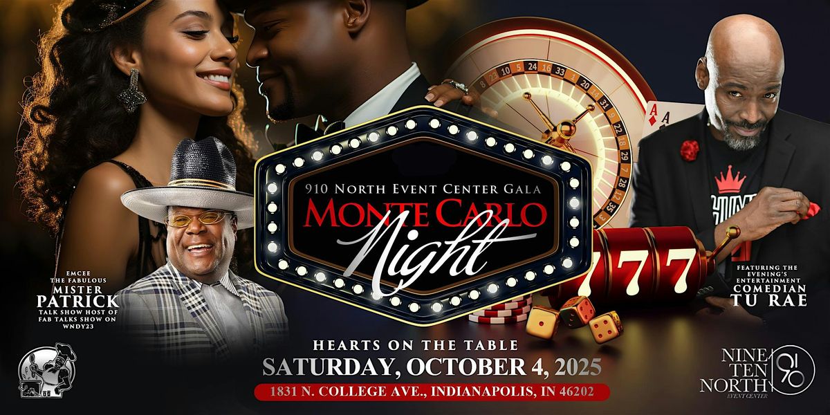 910 North Event Center Monte Carlo Night: Hearts on the Table