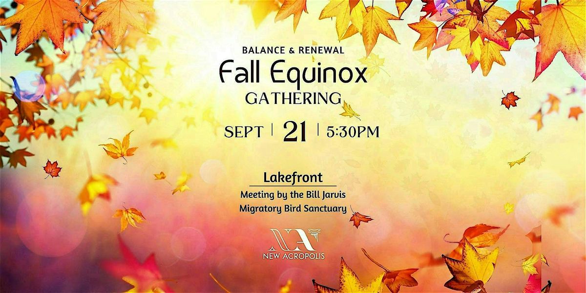 Balance & Renewal - A Fall Equinox Gathering