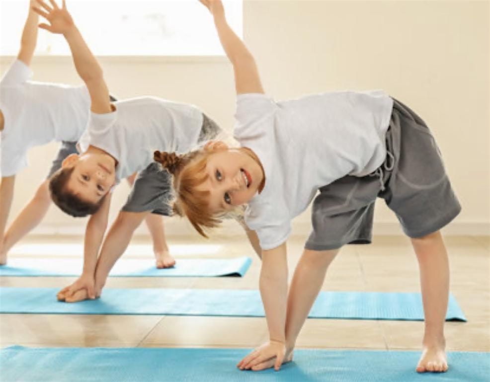 KIDS YOGA with Pug Dogs