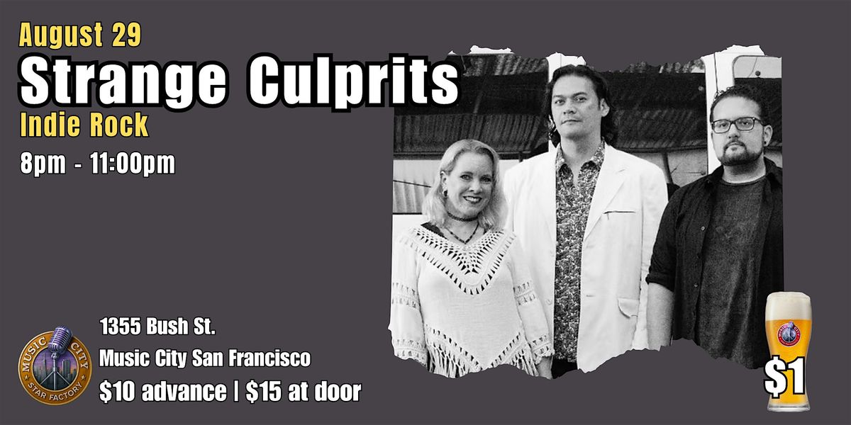 Strange Culprits - Live at Music City Star Factory | Indie Rock