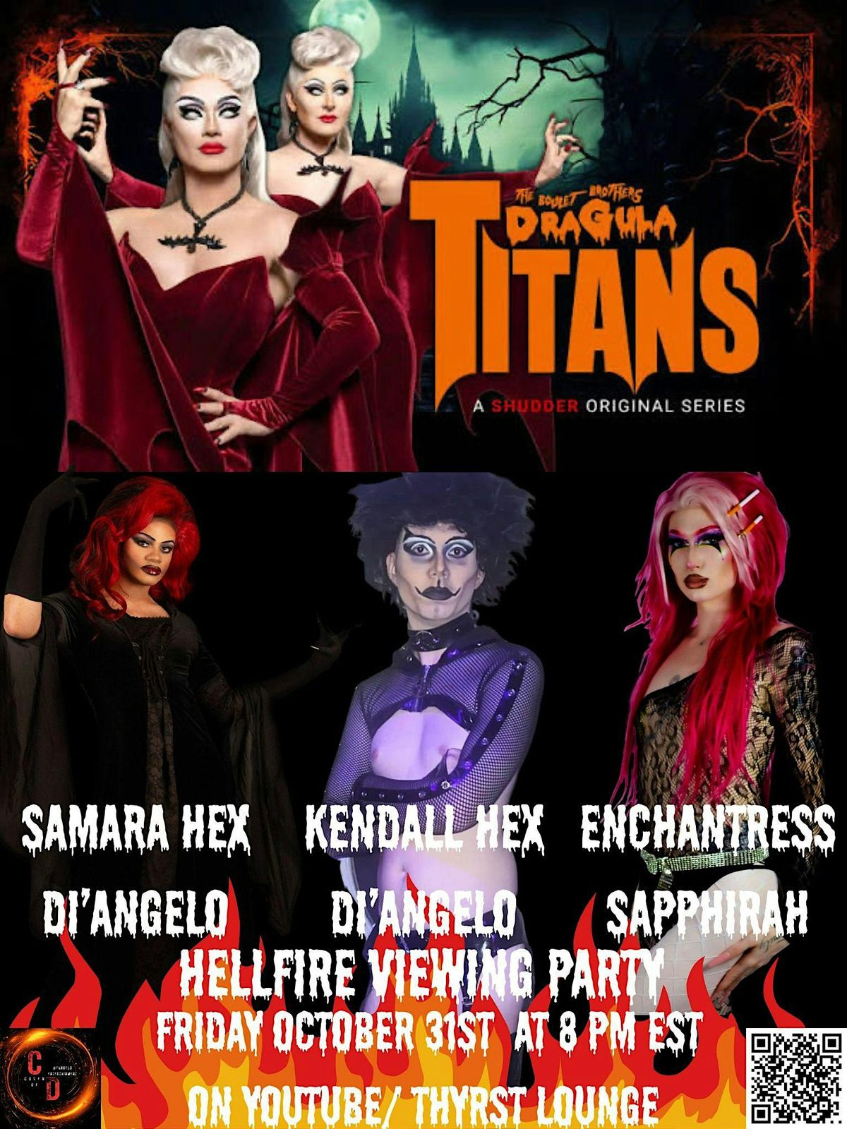 Hellfire Viewing Party + Halloween Spooktacular Ball