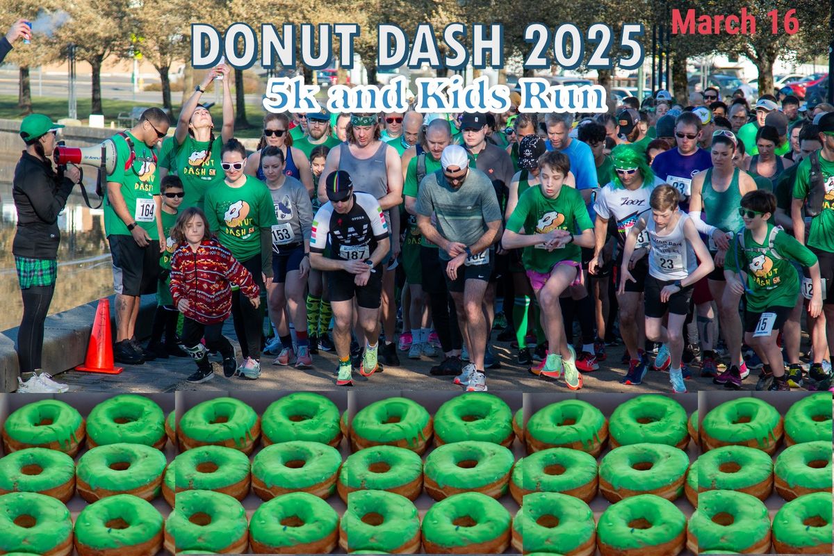 Donut Dash 5k and Kids Dash at Heritage Park Olympia!