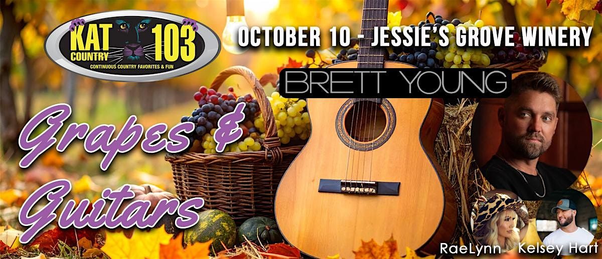 Kat Country 103's  Grapes & Guitars Featuring: Brett Young