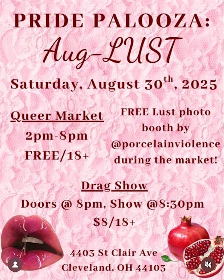 Pride Palooza: Aug-LUST