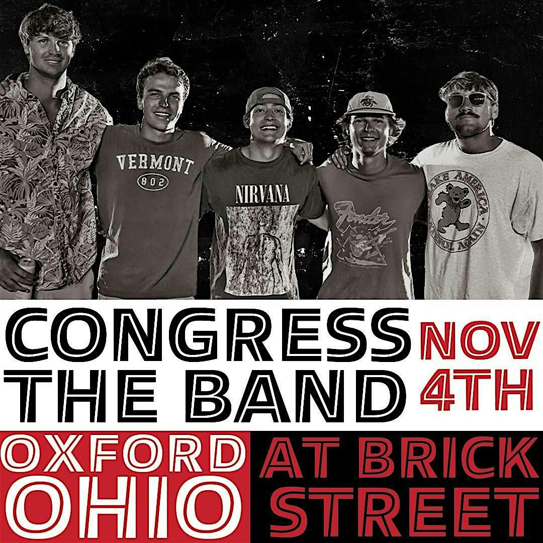 Congress The Band | Brick Street Bar | Oxford, OH