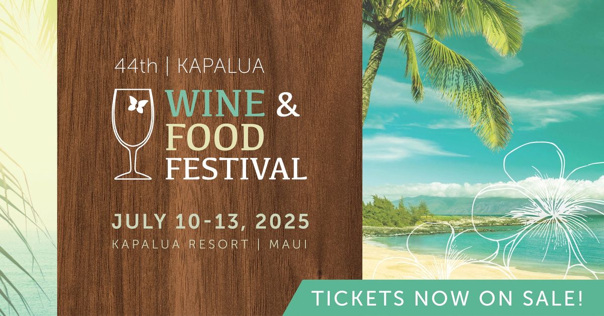 Kapalua Wine & Food Festival