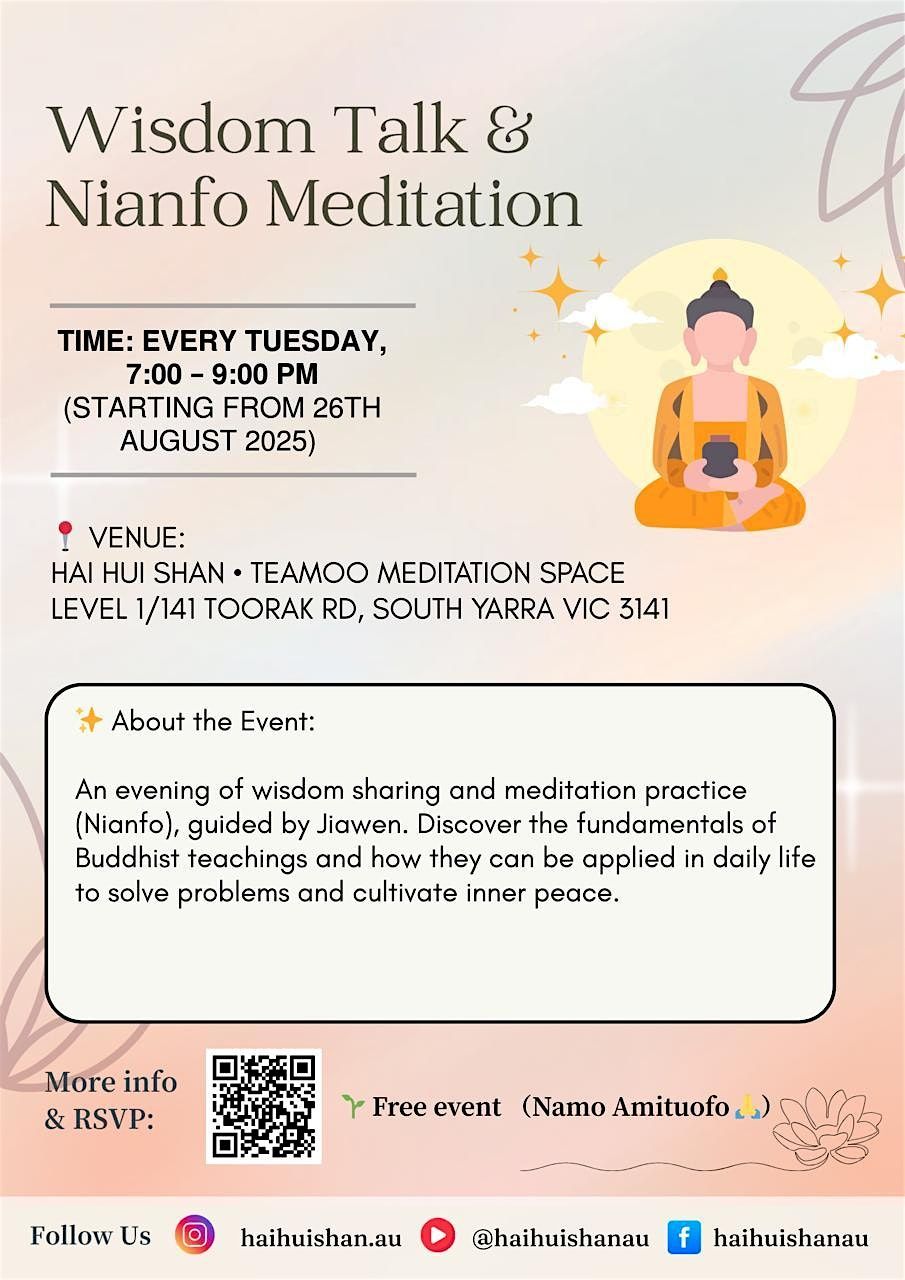 Wisdom Talk & Meditation (Teamoo)