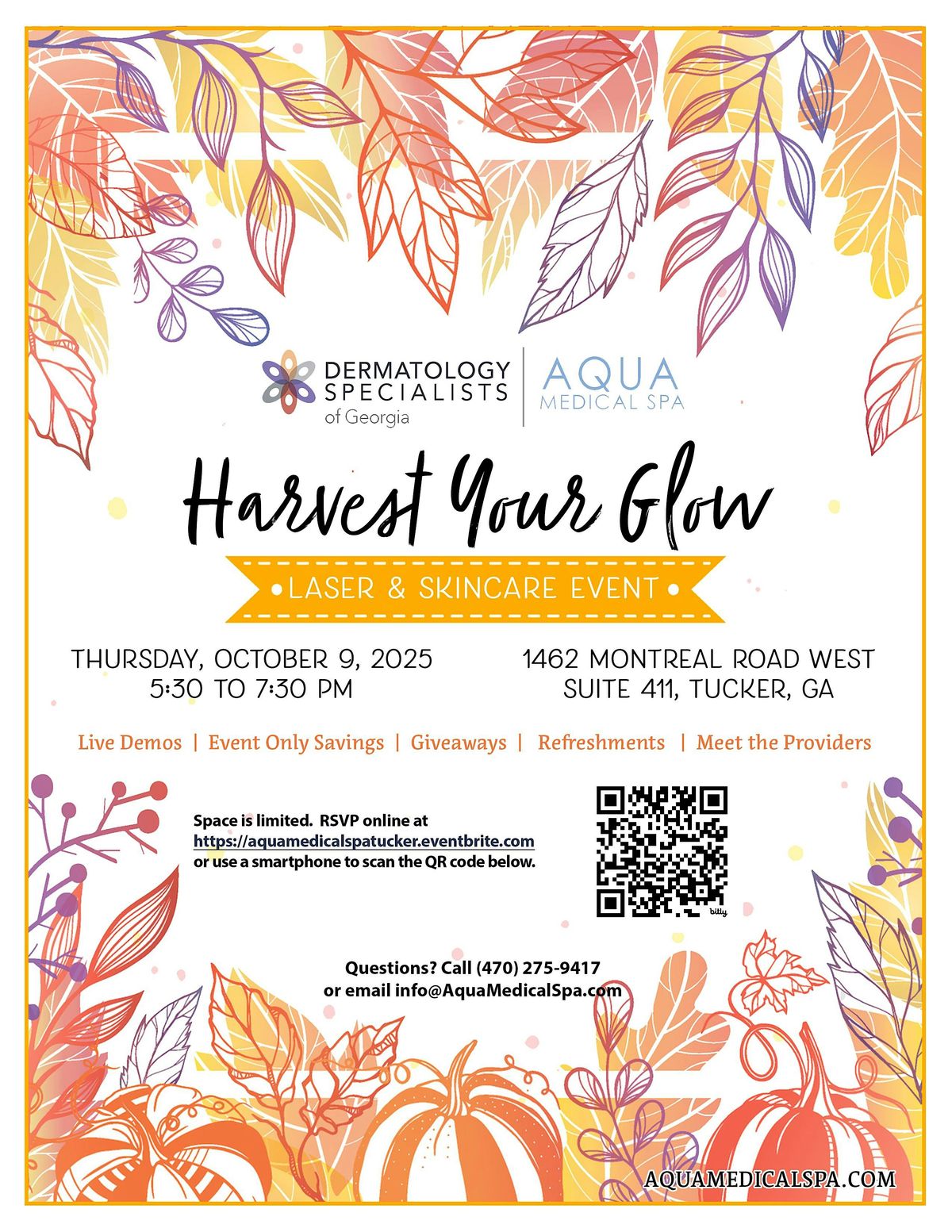 Harvest Your Glow Laser & Skincare Event