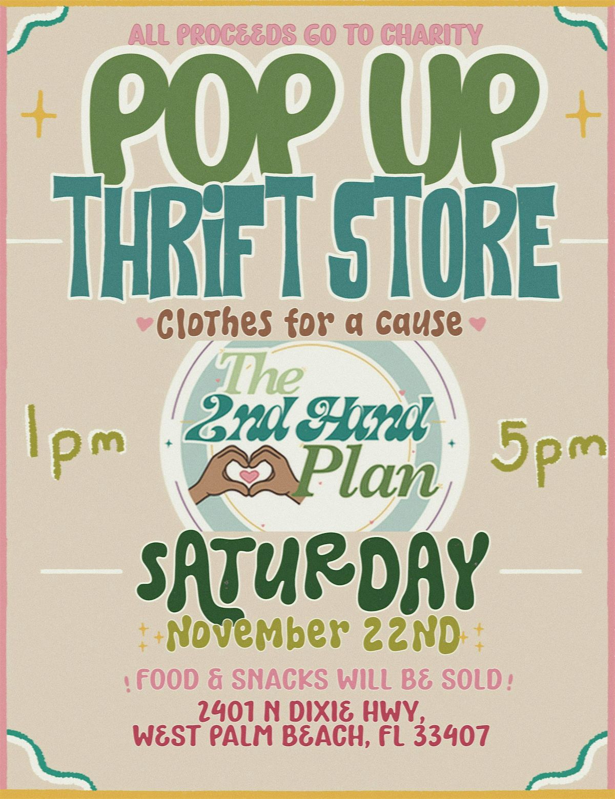 POP-UP THIRFT STORE by The 2nd Hand Plan