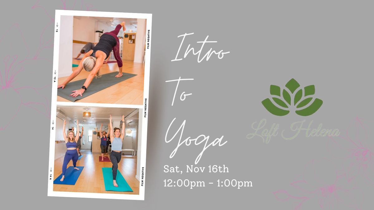 Intro to Yoga - Let\u2019s Break it Down