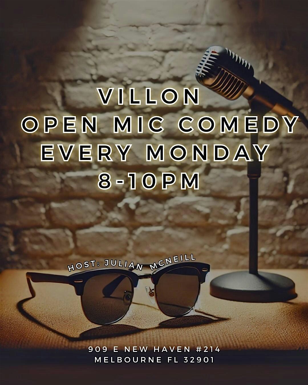 Villon Comedy Open Mic