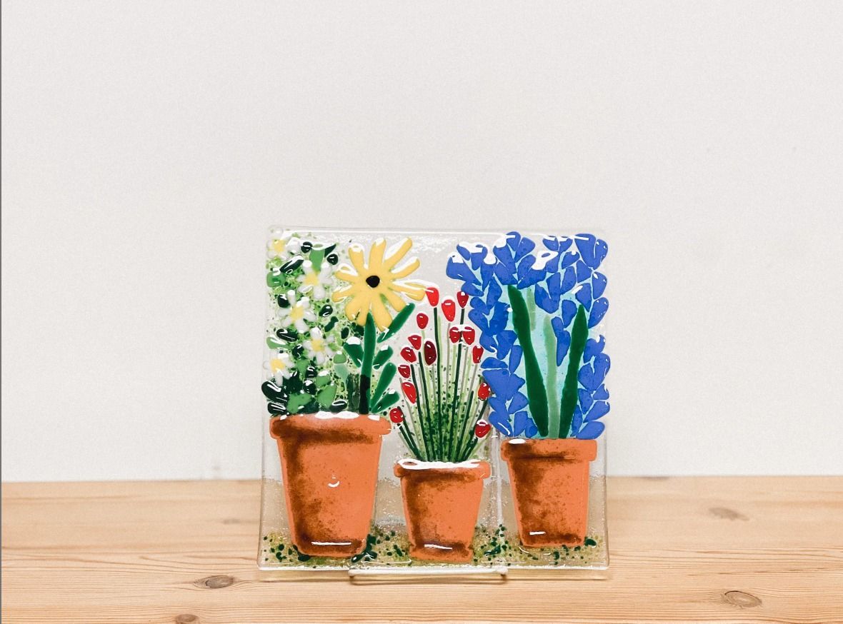 Glass Fusing | Potted Plants