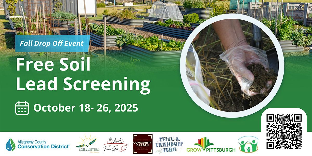 Free Soil Lead Screening: Fall Drop-Off Event