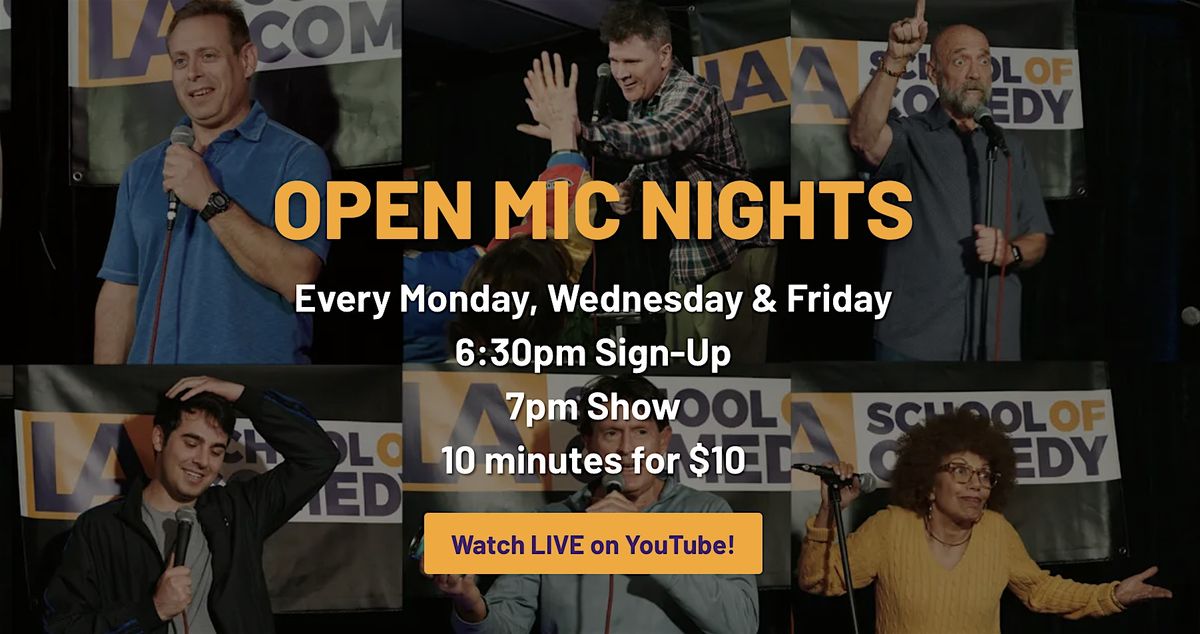 Funky Friday Open Mic