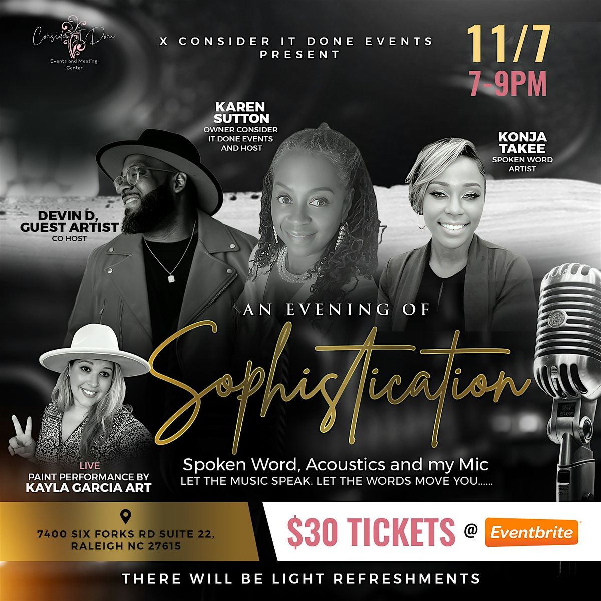 An Evening of Sophistication