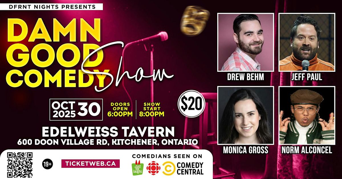 Damn Good Comedy Show - Kitchener