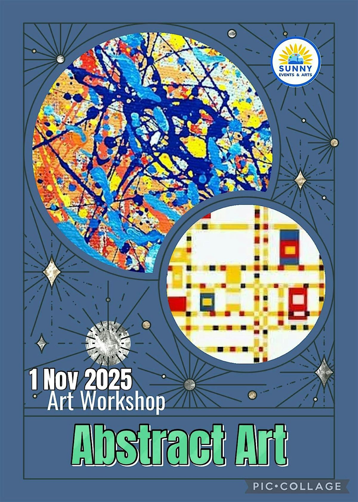 Art Workshop for adults Abstract Art
