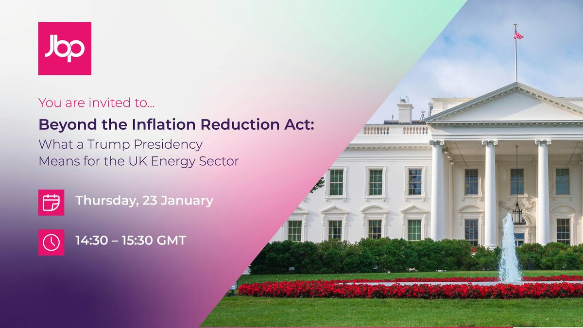 Beyond the Inflation Reduction Act What a Trump Presidency Means for the UK