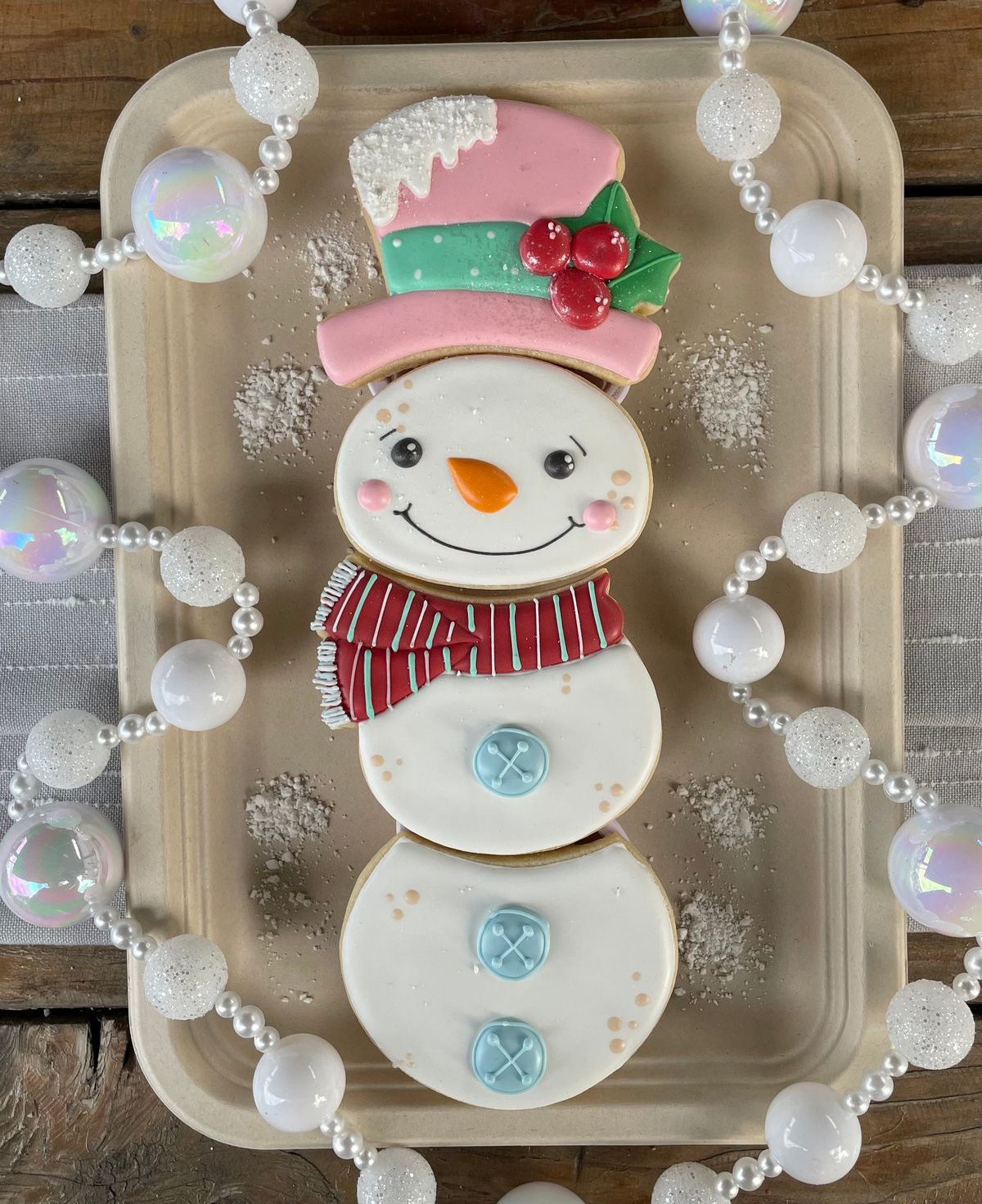 Build Your Own Snowman Cookie Decorating 