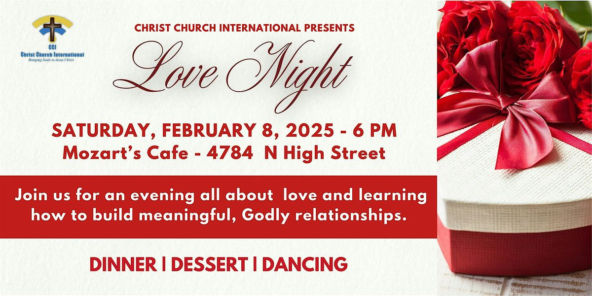 CCI Love Night - Valentine's  Day Dinner