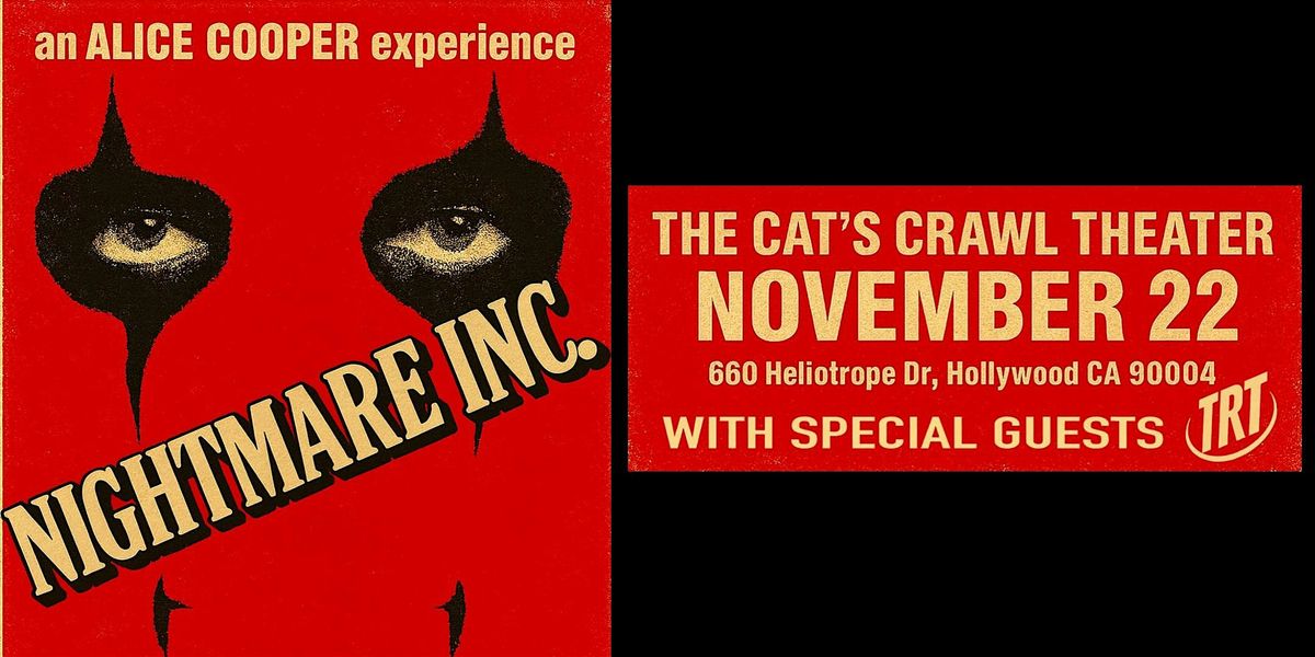 NIGHTMARE INC. (A Live Alice Cooper Experience)