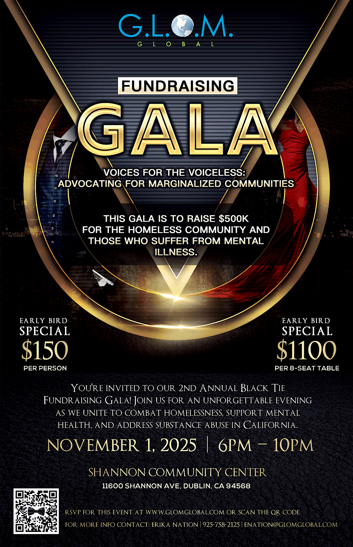 G.L.O.M. Global Fundraising Gala