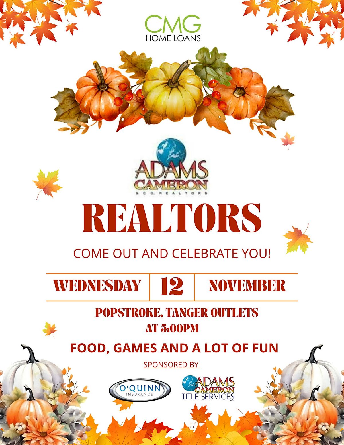 Adams Cameron Realtor Celebration Party!