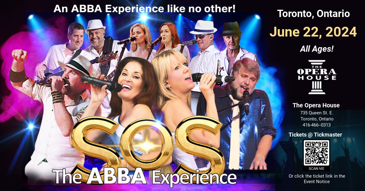 Toronto, Ontario | June 22, 2024 | SOS - The ABBA Experience @ The Opera House