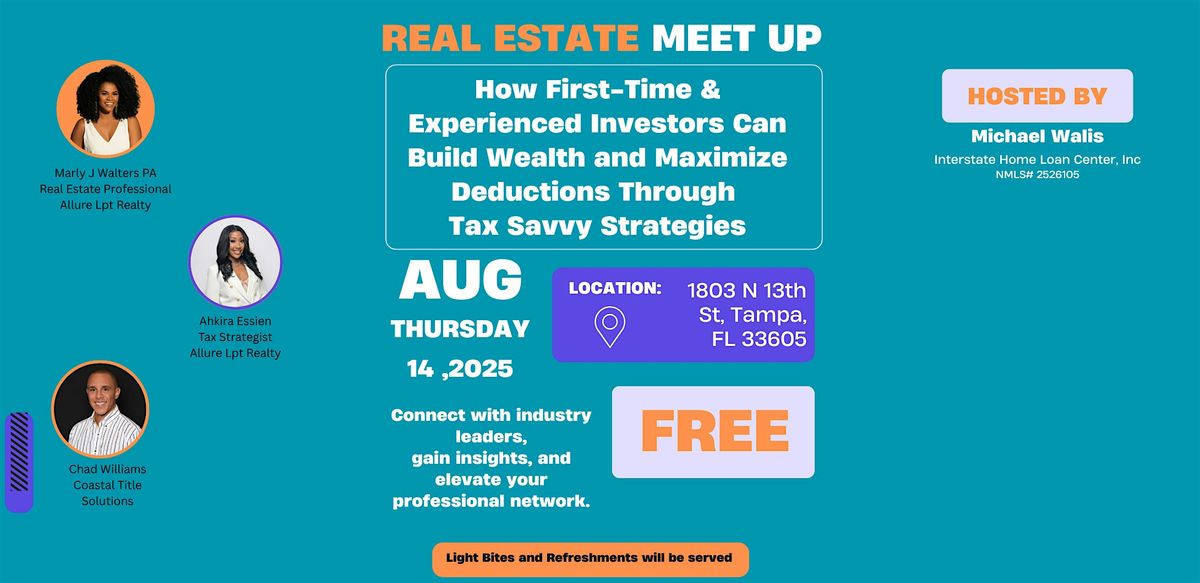 Keys to Cash Flow: First Time Investors, Build Wealth w\/ Tax Savvy Strategy