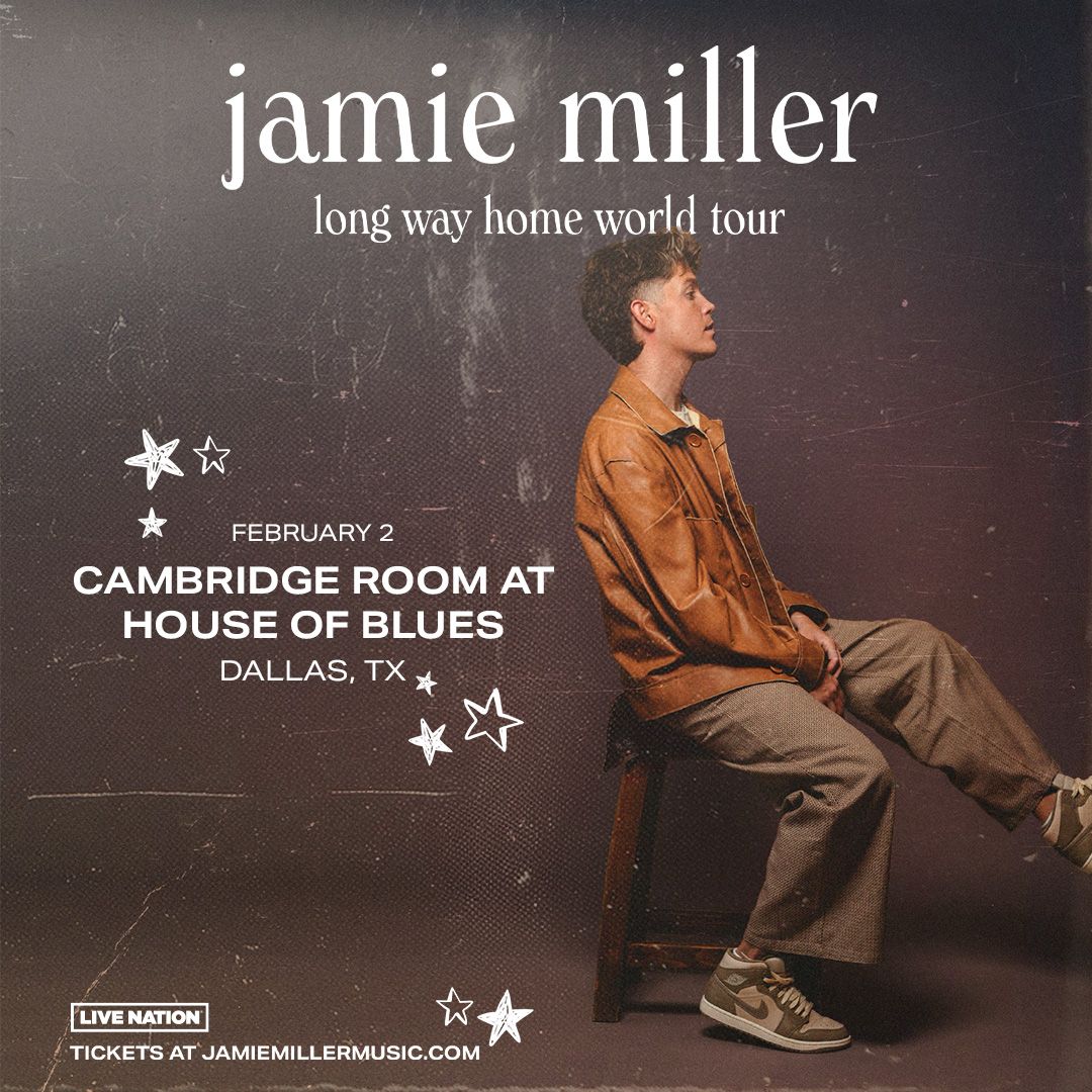 Jamie Miller at Cambridge Room at House of Blues Dallas