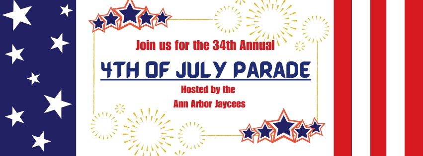 34th Annual Ann Arbor Jaycees 4th of July Parade
