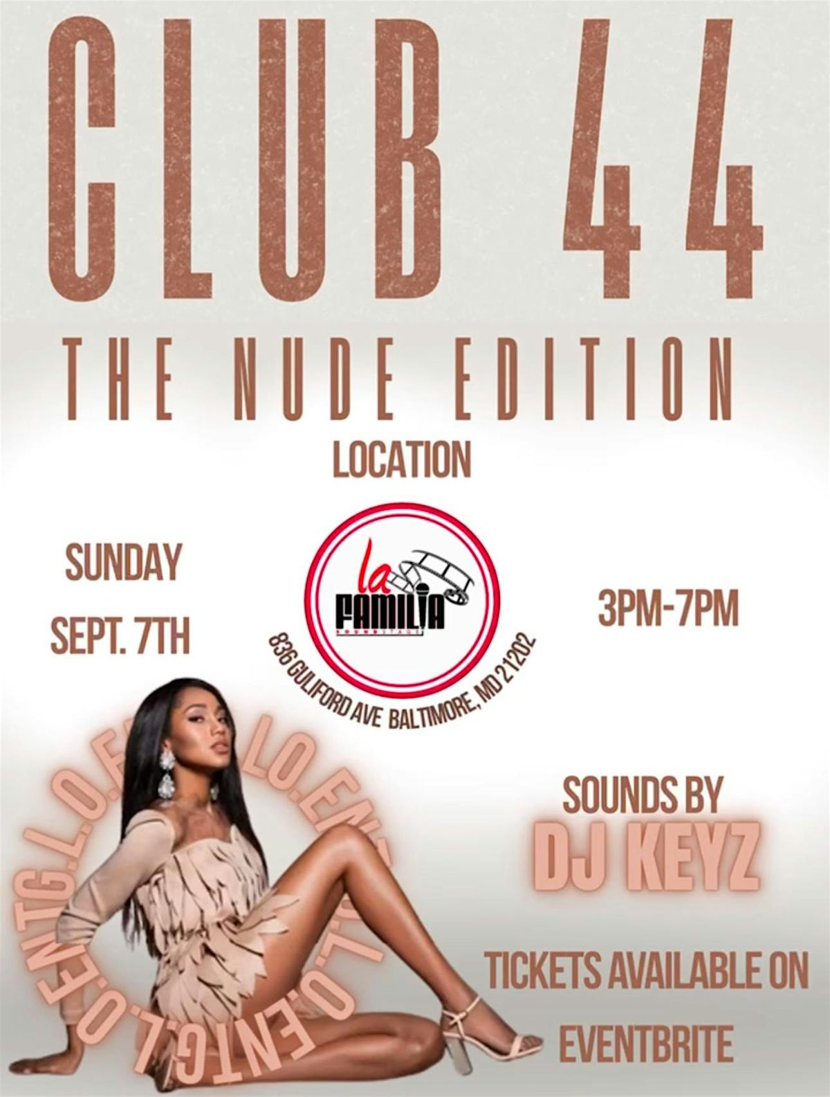 Annual Melanin Party: Club 44 \u201cIn The Nude\u201d