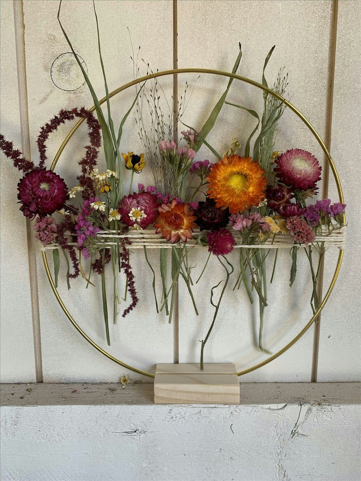 Wine & Wildflower Rings