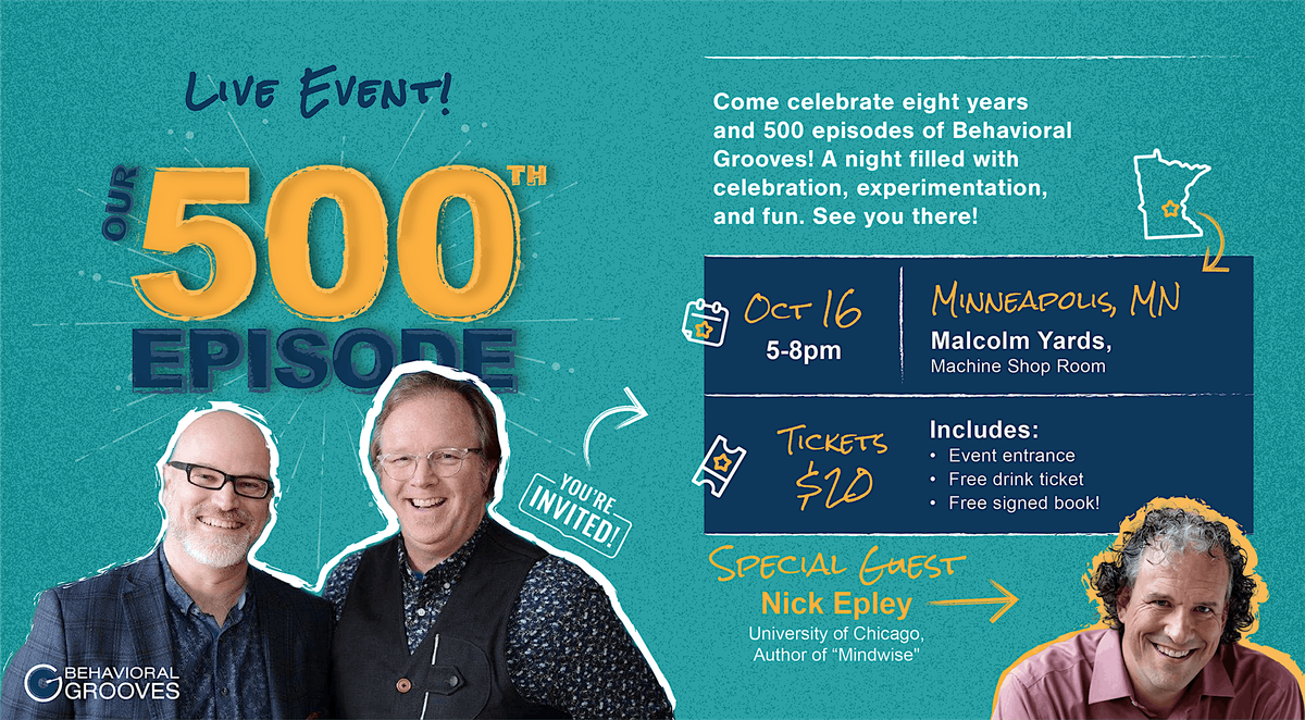 500 Grooves and Counting - Special Live Podcast Event